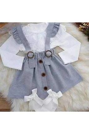 سالوپت طوسی بچه گانه Fatma Kına Fenomen Kids - کد 461523315