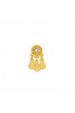 حلقه بینی زرد salkersilver - کد 462187410