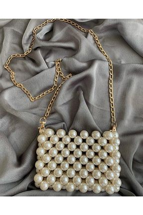 کیف دستی بژ سایز متوسط ilmek design - کد 462203854