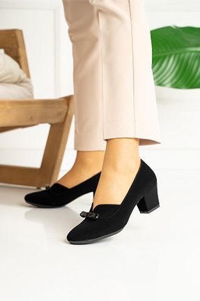 کفش کلاسیک مشکی زنانه چرم مصنوعی MERVESTORE - کد 46502815