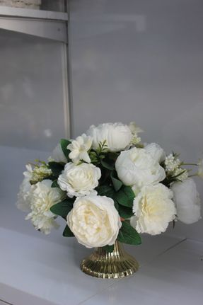 گل مصنوعی سفید کد 382183582