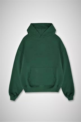 سوئیشرت سبز زنانه ساده COSY-LINE - کد 462284342