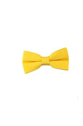 پاپیون زرد بچه گانه ساتن Baby Bakkal - کد 450876799