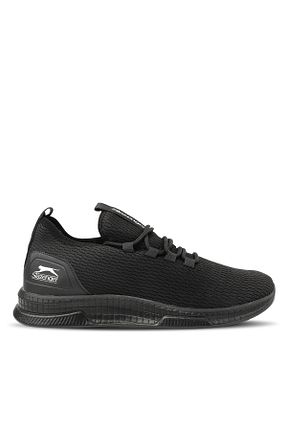 کفش اسنیکر مشکی مردانه بند دار Slazenger - کد 461321291