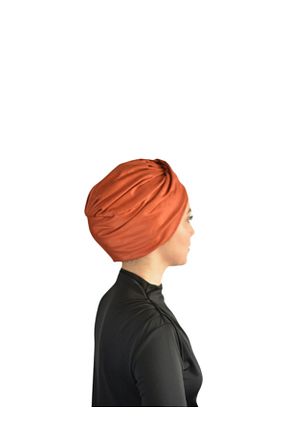 روسری نارنجی ساده Bitter Colors - کد 461680601