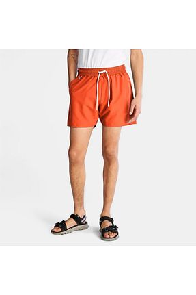 شلوارک ساحلی زرشکی مردانه بافتنی Timberland - کد 461873187