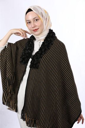شال طوسی زنانه اکریلیک ARMİZA - کد 144227848