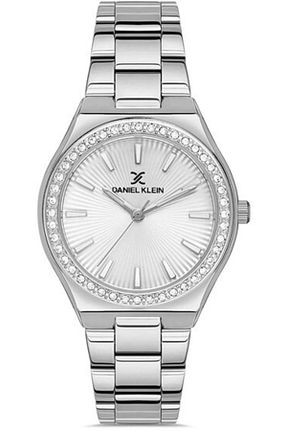 ساعت مچی طوسی زنانه 31-35 میلی متر Daniel Klein - کد 463429458