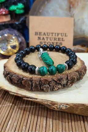 دستبند جواهر رنگی زنانه سنگ طبیعی beautifulnaturelstones - کد 462910119
