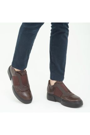کفش کژوال قهوه ای مردانه پاشنه متوسط ( 5 - 9 cm ) پاشنه ساده کد 463417046