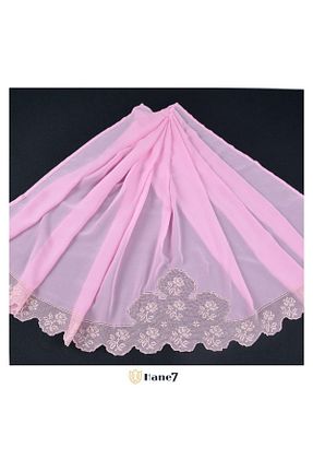 شال صورتی زنانه Hane7 - کد 463425574