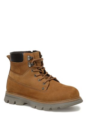 بوت / نیم بوت قهوه ای مردانه چرم خالص Dockers - کد 463669003