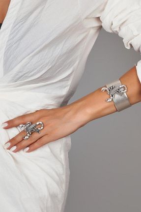 ست جواهر طوسی زنانه ZeyDor Accessories - کد 149384355