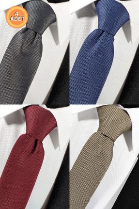 کراوات طوسی مردانه Standart بافت کد 464560978