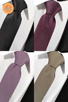 کراوات مشکی مردانه میکروفیبر BLC Basic Line Co. - کد 464568378