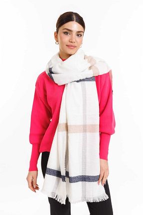 شال بژ زنانه اکریلیک LadyColor - کد 465009854