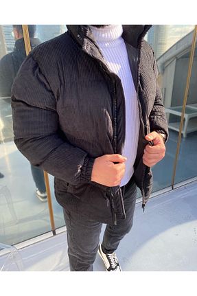 کاپشن مشکی مردانه Boyfriend Parsmen - کد 463874681