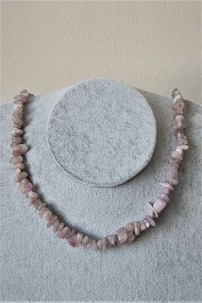 گردنبند جواهر سرمه ای زنانه سنگ badeaccessories - کد 464942509