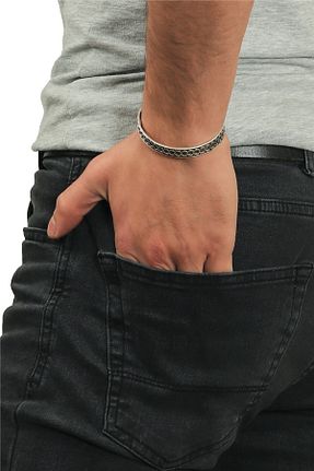 دستبند جواهر مردانه فلزی LABALABA - کد 384955538