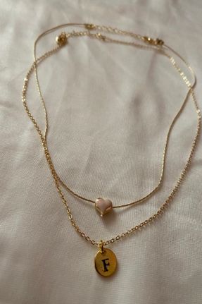 گردنبند جواهر طلائی زنانه کد 465528239