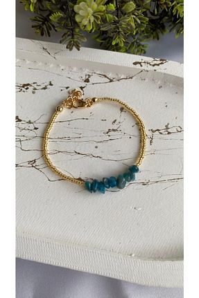 دستبند جواهر رنگی زنانه سنگ طبیعی PelvedDesign - کد 465856190