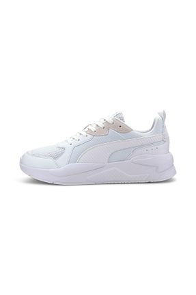 کفش اسنیکر سفید زنانه بند دار Puma - کد 466192514
