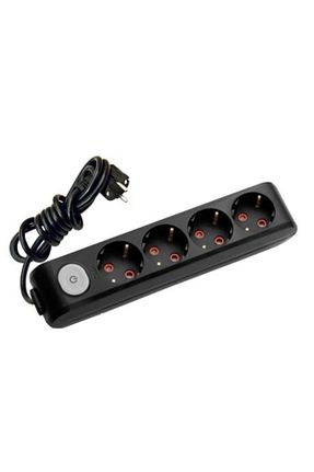کابل افزودنی پریز گروهی مشکی 2 VİKO - کد 97324915