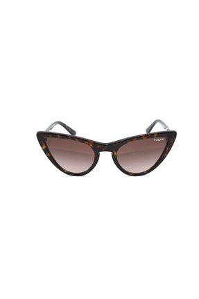 عینک آفتابی قهوه ای زنانه UV400 Vogue - کد 43153106