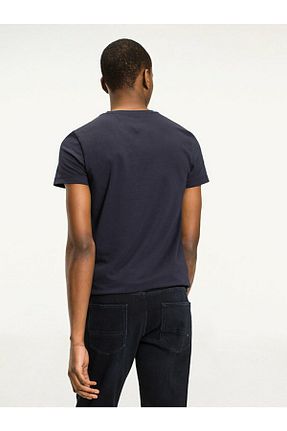 تیشرت سرمه ای مردانه اسلیم فیت Tommy Hilfiger - کد 81346298