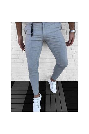 شلوار طوسی مردانه پنبه ای ukdwear - کد 81551220