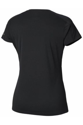 تی شرت مشکی زنانه رگولار کد 818360