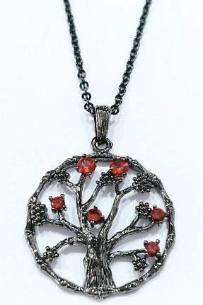 گردنبند استیل ( فولاد ) مشکی زنانه استیل (فولاد) Yoro - کد 93070690