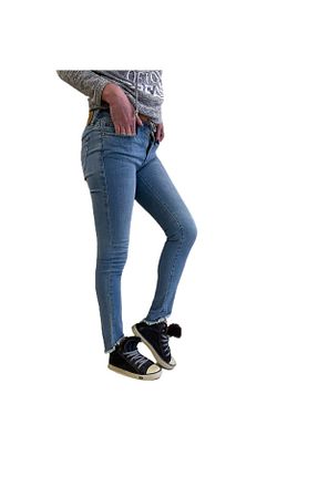 شلوار جین آبی زنانه پاچه تنگ True Religion - کد 95717747