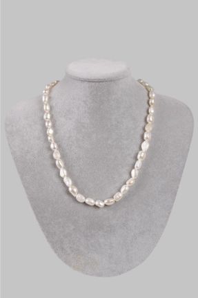 گردنبند جواهر سفید زنانه کد 95797182
