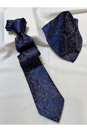 کراوات سرمه ای مردانه بافتنی HAND MADE KRVT - کد 466329131