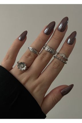 انگشتر جواهر زنانه روکش طلا کد 465500181