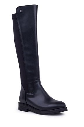 بوت / نیم بوت مشکی زنانه چرم مصنوعی Pierre Cardin - کد 465926342