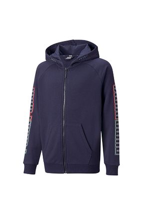 سوئیشرت اسپرت نارنجی مردانه کلاه دار Puma - کد 466040176
