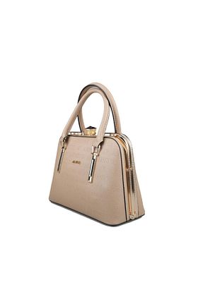 کیف دوشی قهوه ای زنانه پارچه ای Armine - کد 466303244