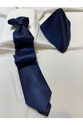 کراوات سرمه ای مردانه بافتنی HAND MADE KRVT - کد 466329972