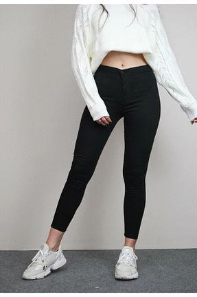 شلوار مشکی زنانه لیکرا LAMİRA - کد 450379184