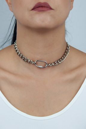گردنبند جواهر زنانه فلزی Pridza - کد 467474198