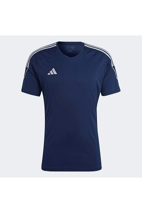 تیشرت اسپرت سرمه ای مردانه رگولار adidas - کد 466788026
