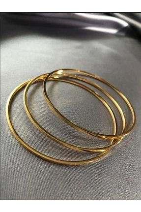 دستبند استیل (فولاد) طلائی زنانه استیل (فولاد) modakepi - کد 468718706