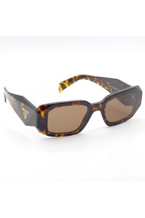 عینک آفتابی قهوه ای زنانه Prada - کد 468686764