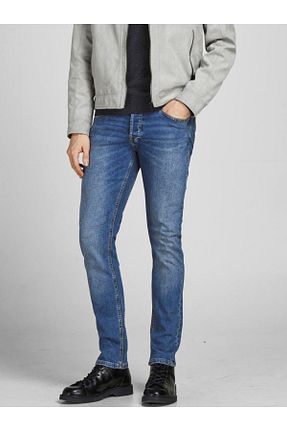 شلوار آبی مردانه بافتنی Jack & Jones - کد 468619636