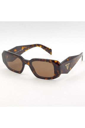 عینک آفتابی قهوه ای زنانه Prada - کد 468686764