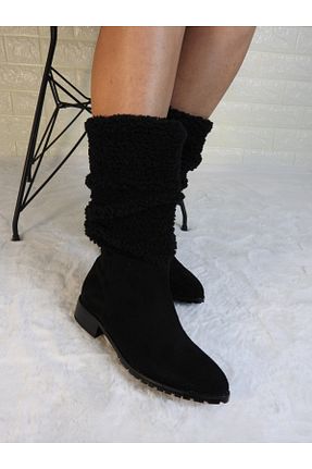 بوت / نیم بوت مشکی زنانه جیر TRODONS - کد 410944468