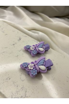 گیره سر بنفش زنانه مودال Luminous Jewelry - کد 469838230
