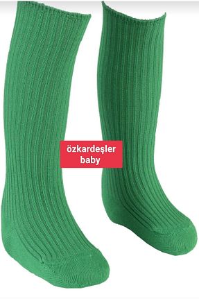 جوراب سبز بچه گانه پنبه - الاستین ÖZKARDEŞLER BABY - کد 469973408